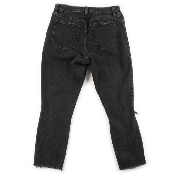 ABERCROMBIE & FITCH The Skinny High Rise black Curve Love jeans size 27 - Picture 3 of 8